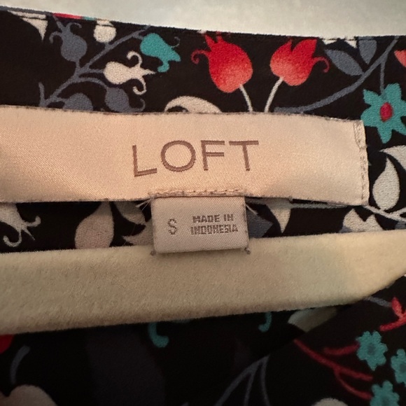 LOFT multicolor blouse - Picture 4 of 5